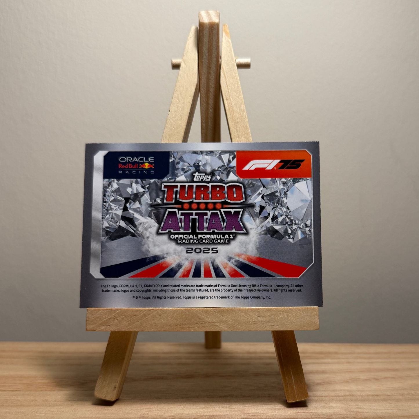 2025 Turbo Attax Formula 1 Trading Card - #28 Oracle Red Bull Racing Team Logo