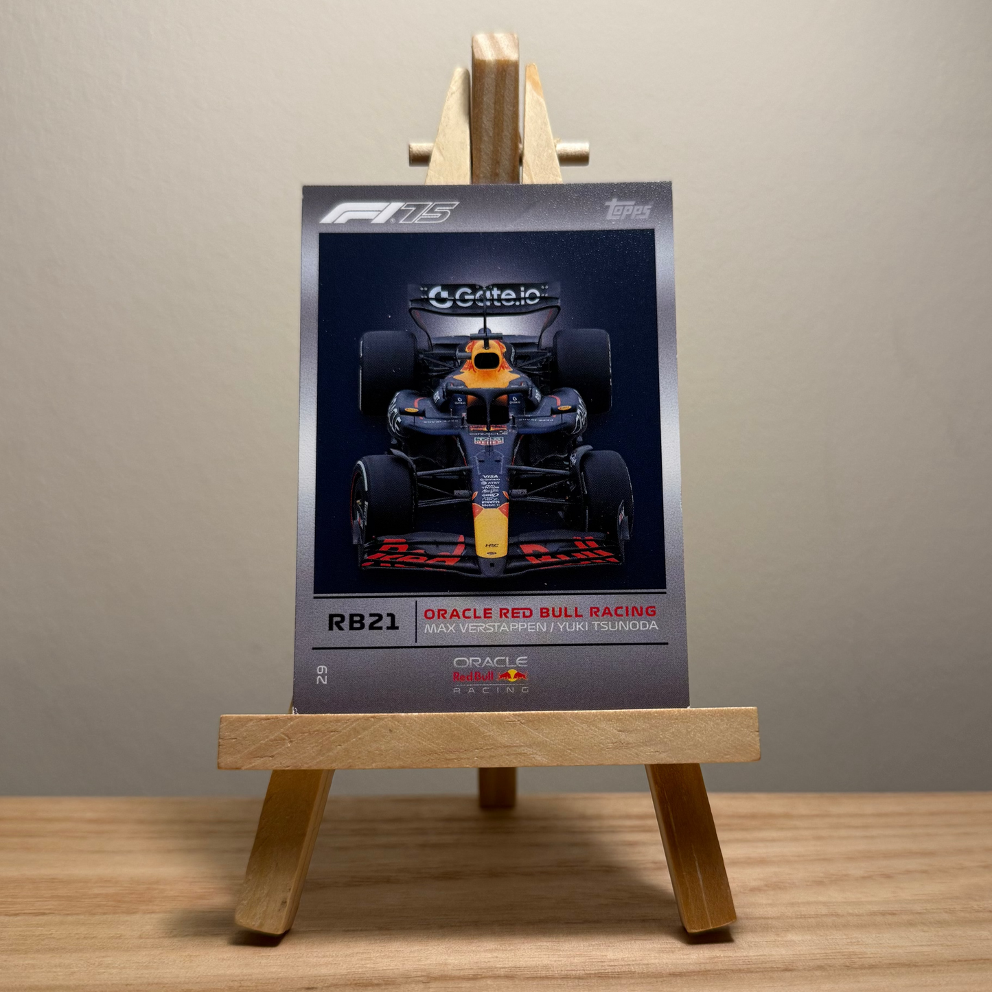 2025 Turbo Attax Formula 1 Trading Card - #29 Oracle Red Bull Racing Team Car