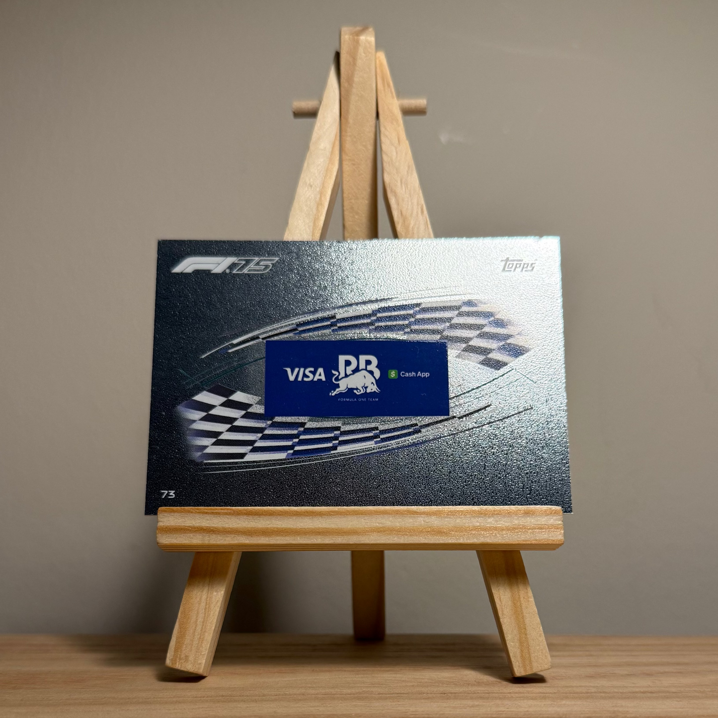 2025 Turbo Attax Formula 1 Trading Card - #73 Visa Cash App Racing Bulls Formula One Team Team Logo