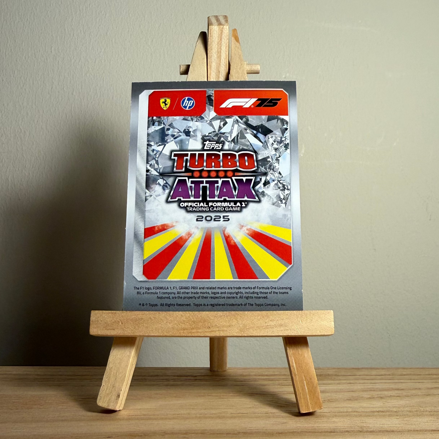 2025 Turbo Attax Formula 1 Trading Card - #155 Lewis Hamilton National Pride