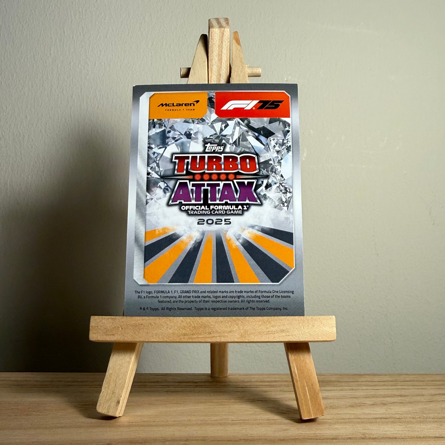 2025 Turbo Attax Formula 1 Trading Card - #169 Oscar Piastri Public Service Announcement