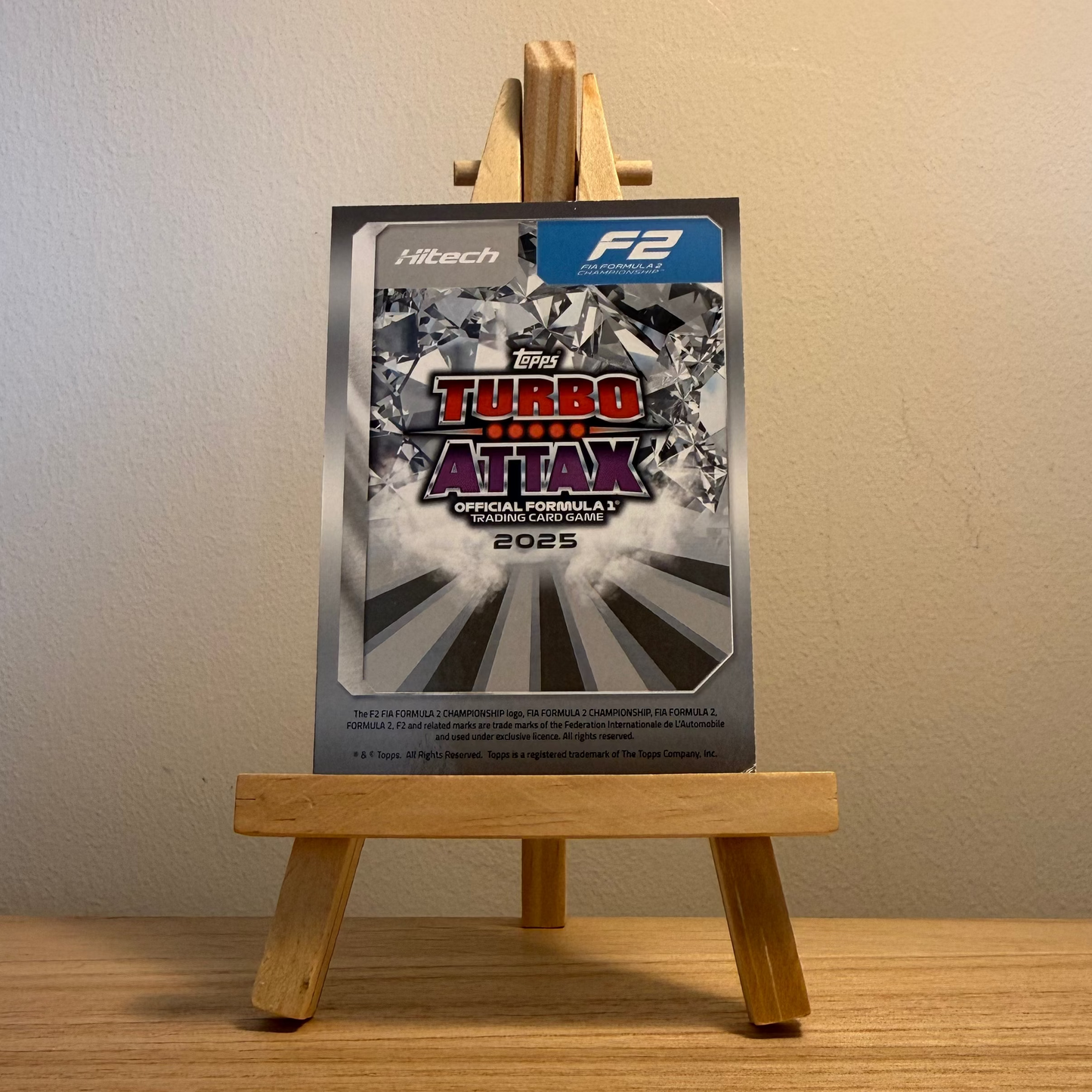 2025 Turbo Attax Formula 1 Trading Card - #239 Hitech Toyota Gazoo Racing Luke Browning Stars of Tomorrow