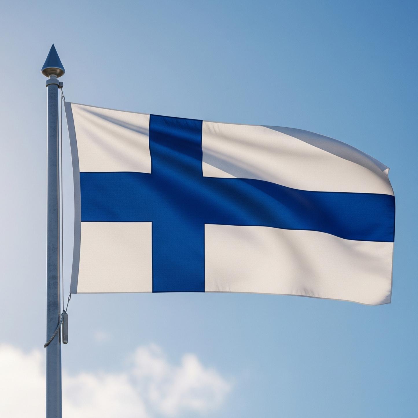 Flag of Finland - Siniristilippu