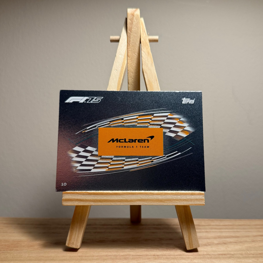 2025 Turbo Attax Formula 1 Trading Card - #10 McLaren Formula 1 Team Team Logo