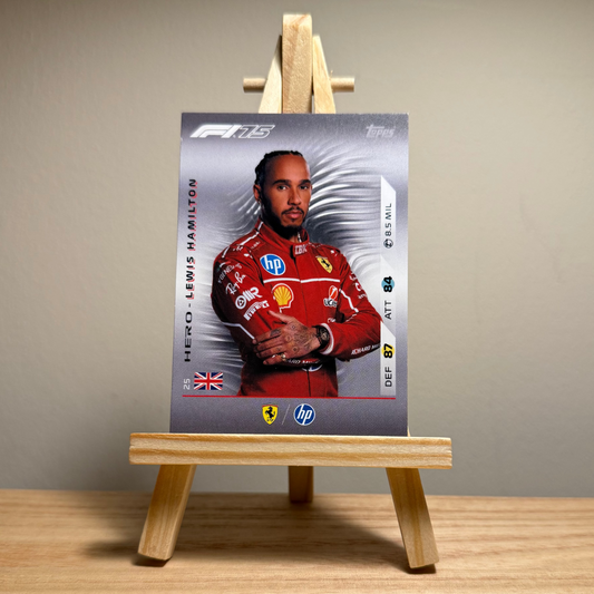 2025 Turbo Attax Formula 1 Trading Card - #24 Scuderia Ferrari Hewlett Packard Lewis Hamilton