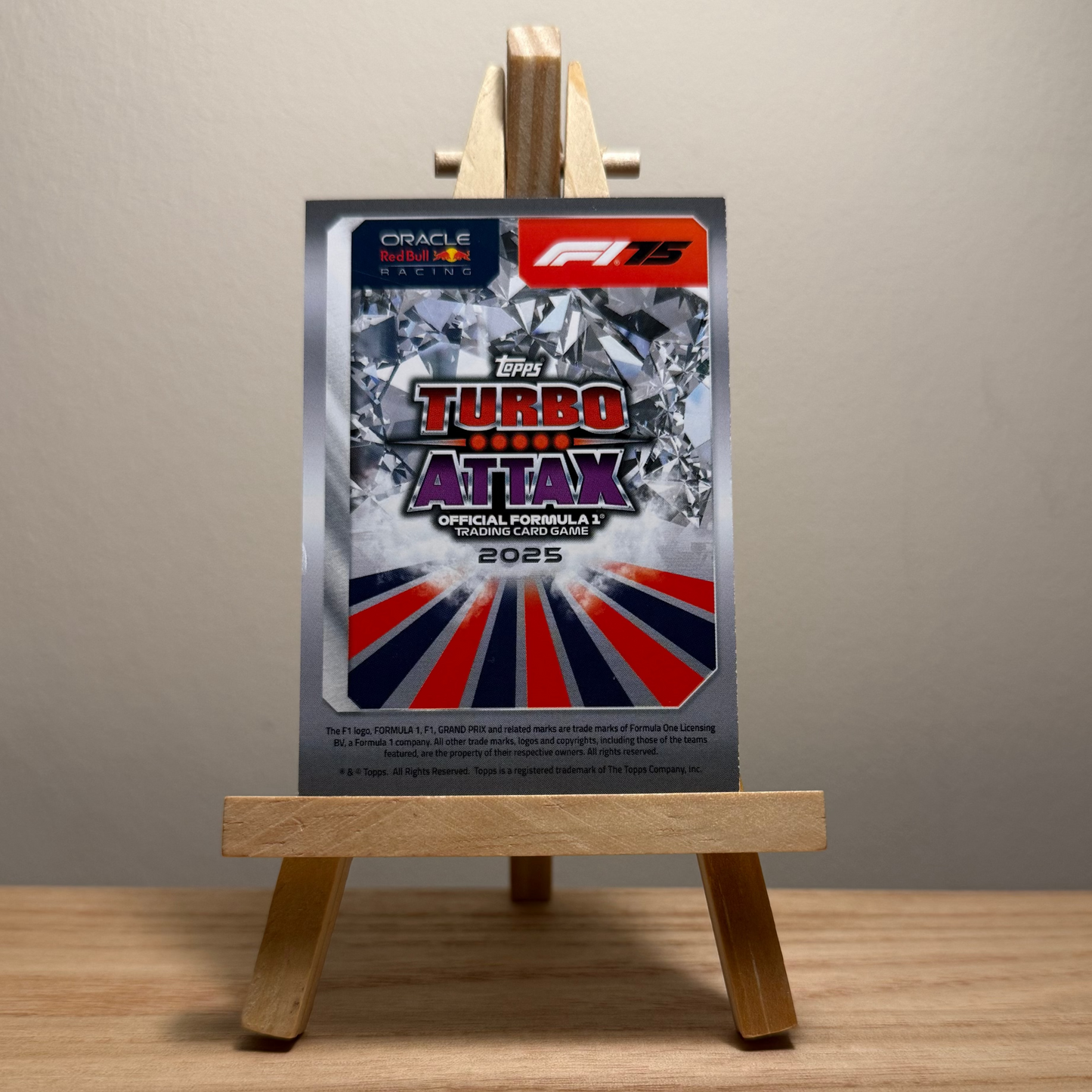 2025 Turbo Attax Formula 1 Trading Card - #29 Oracle Red Bull Racing Team Car