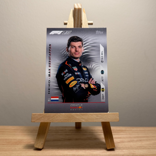 2025 Turbo Attax Formula 1 Trading Card - #31 Oracle Red Bull Racing Max Verstappen