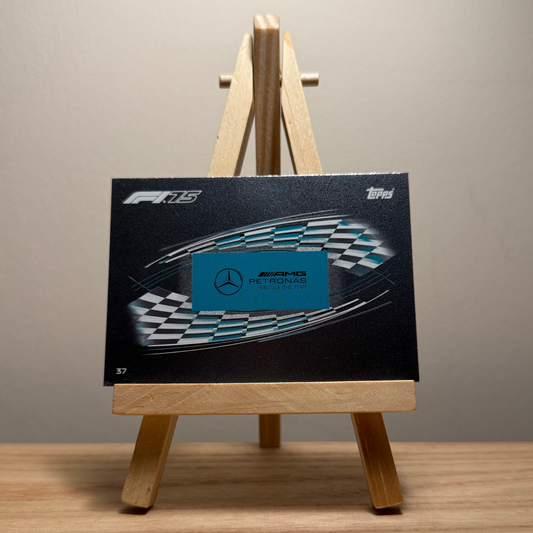 2025 Turbo Attax Formula 1 Trading Card - #37 Mercedes Aufrecht Melcher Großaspach Petronas Formula 1 Team Team Logo