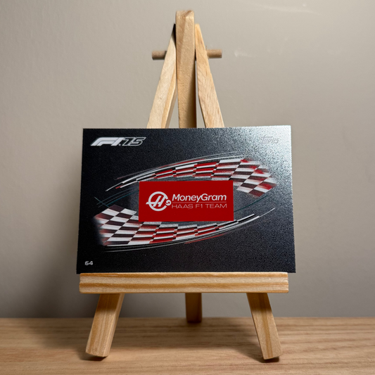2025 Turbo Attax Formula 1 Trading Card - #64 Moneygram Haas Formula One Team Team Logo