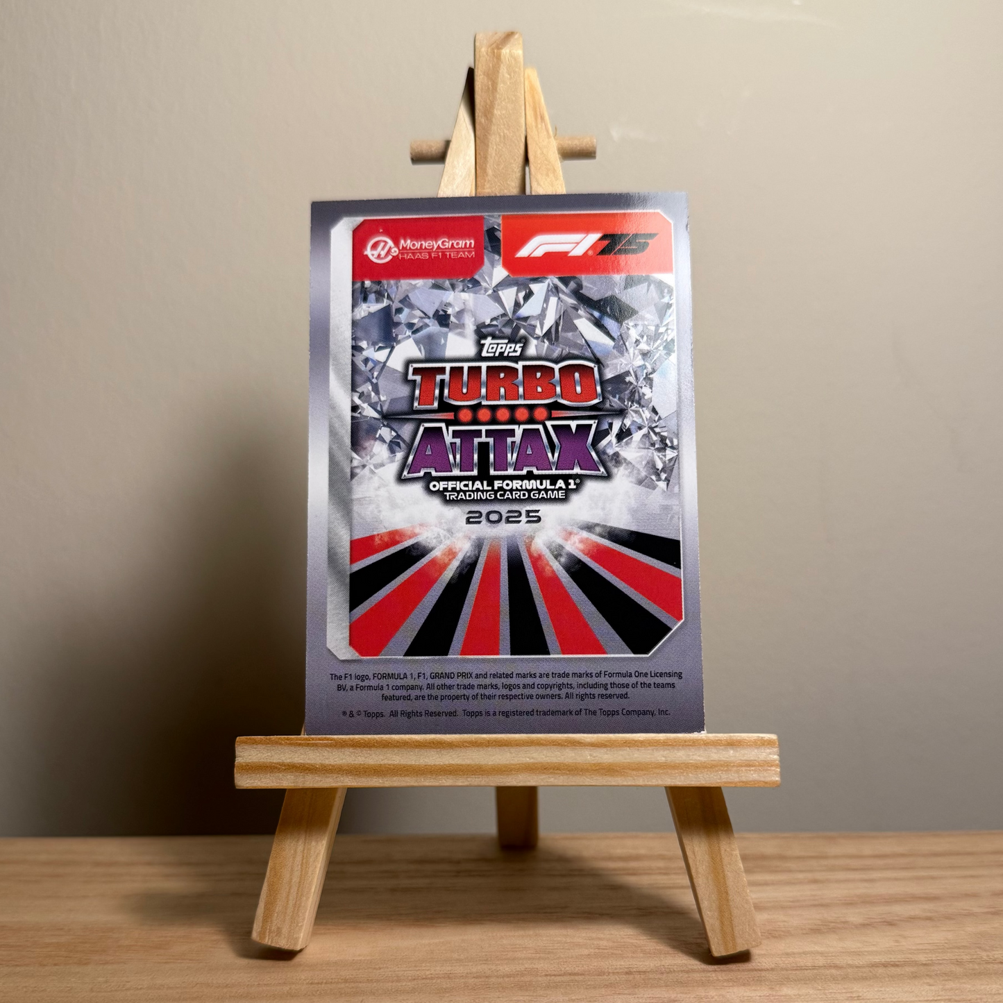 2025 Turbo Attax Formula 1 Trading Card - #66 Moneygram Haas Formula One Team Ayao Komatsu