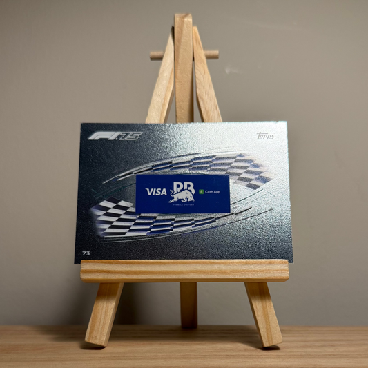 2025 Turbo Attax Formula 1 Trading Card - #73 Visa Cash App Racing Bulls Formula One Team Team Logo