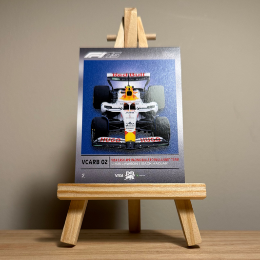 2025 Turbo Attax Formula 1 Trading Card - #74 Visa Cash App Racing Bulls Formula One Team Team Car