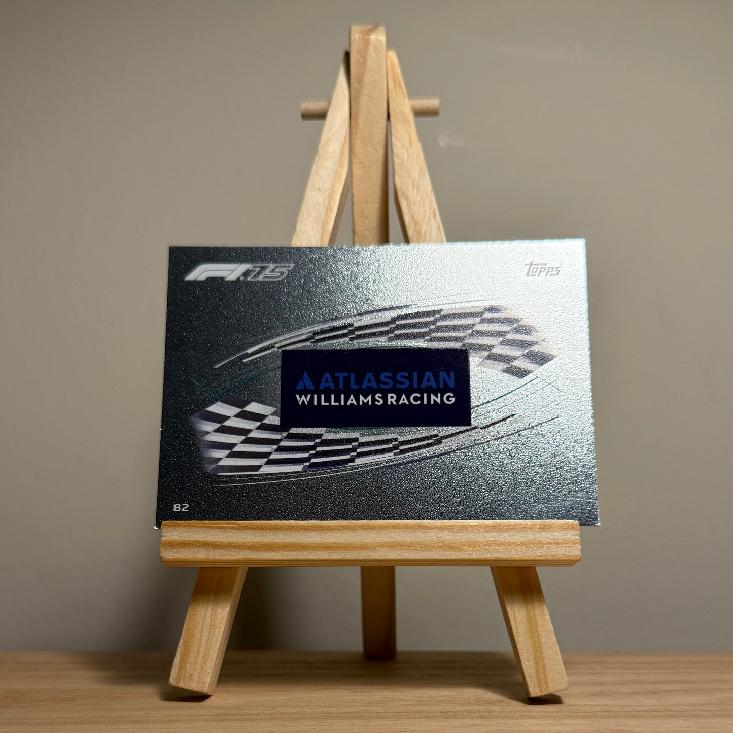 2025 Turbo Attax Formula 1 Trading Card - #82 Atlassian Williams Racing Team Logo