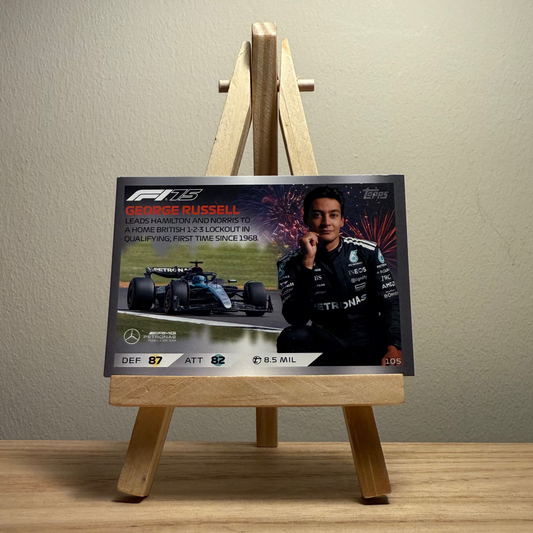 2025 Turbo Attax Formula 1 Trading Card - #105 George Russell Epic Moments