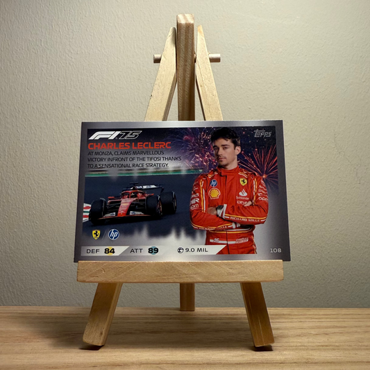 2025 Turbo Attax Formula 1 Trading Card - #108 Charles Leclerc Epic Moments
