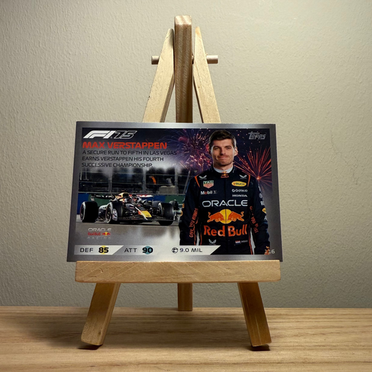 2025 Turbo Attax Formula 1 Trading Card - #116 Max Verstappen Epic Moments