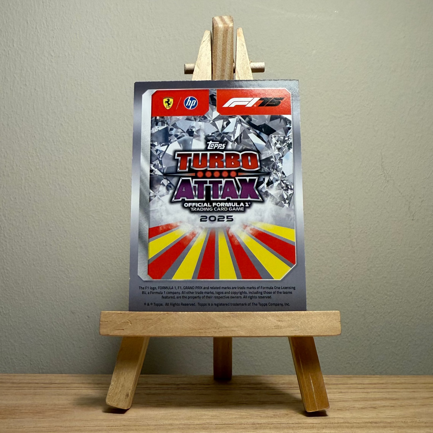 2025 Turbo Attax Formula 1 Trading Card - #119 Charles Leclerc Pole Position