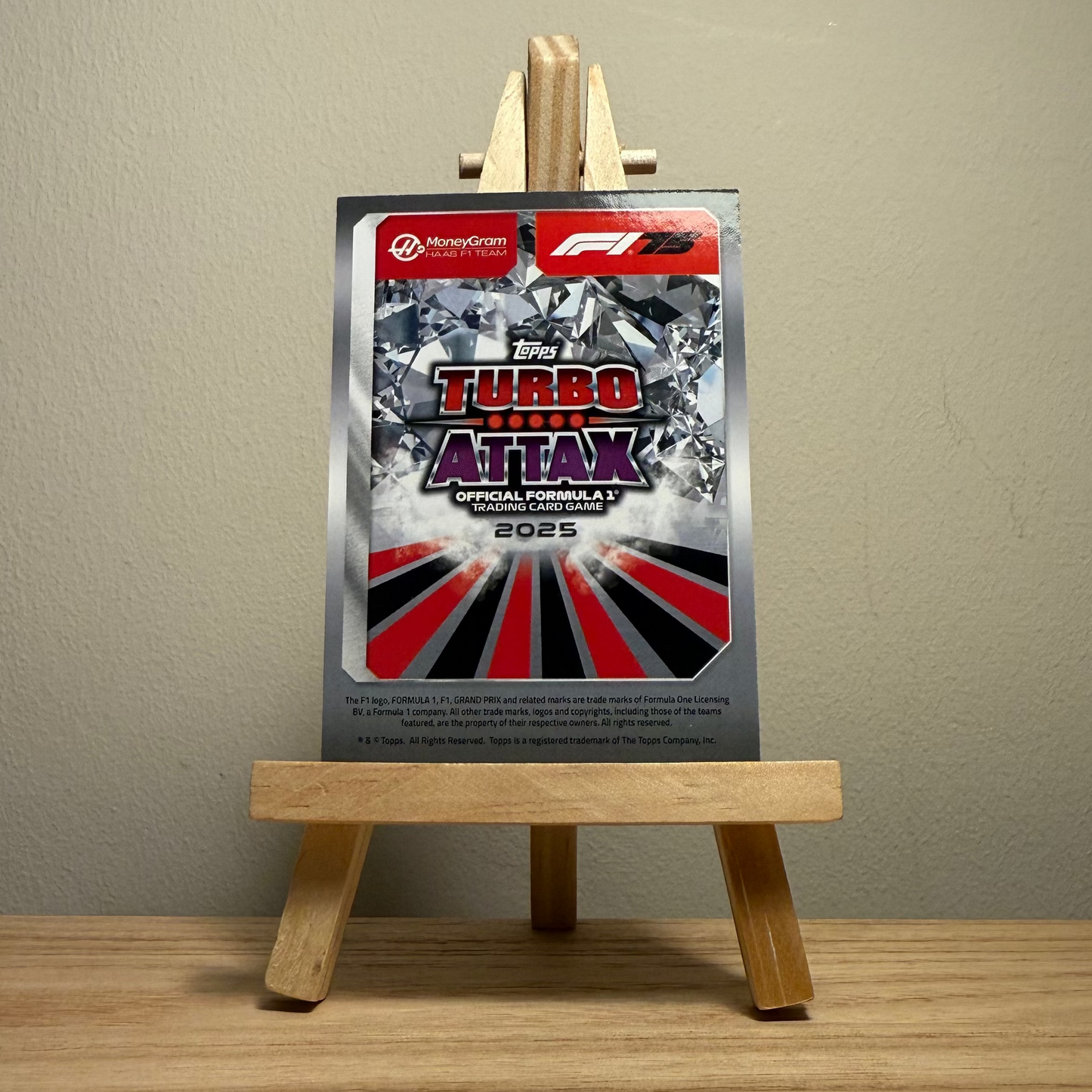 2025 Turbo Attax Formula 1 Trading Card - #124 Oliver Bearman Pole Position