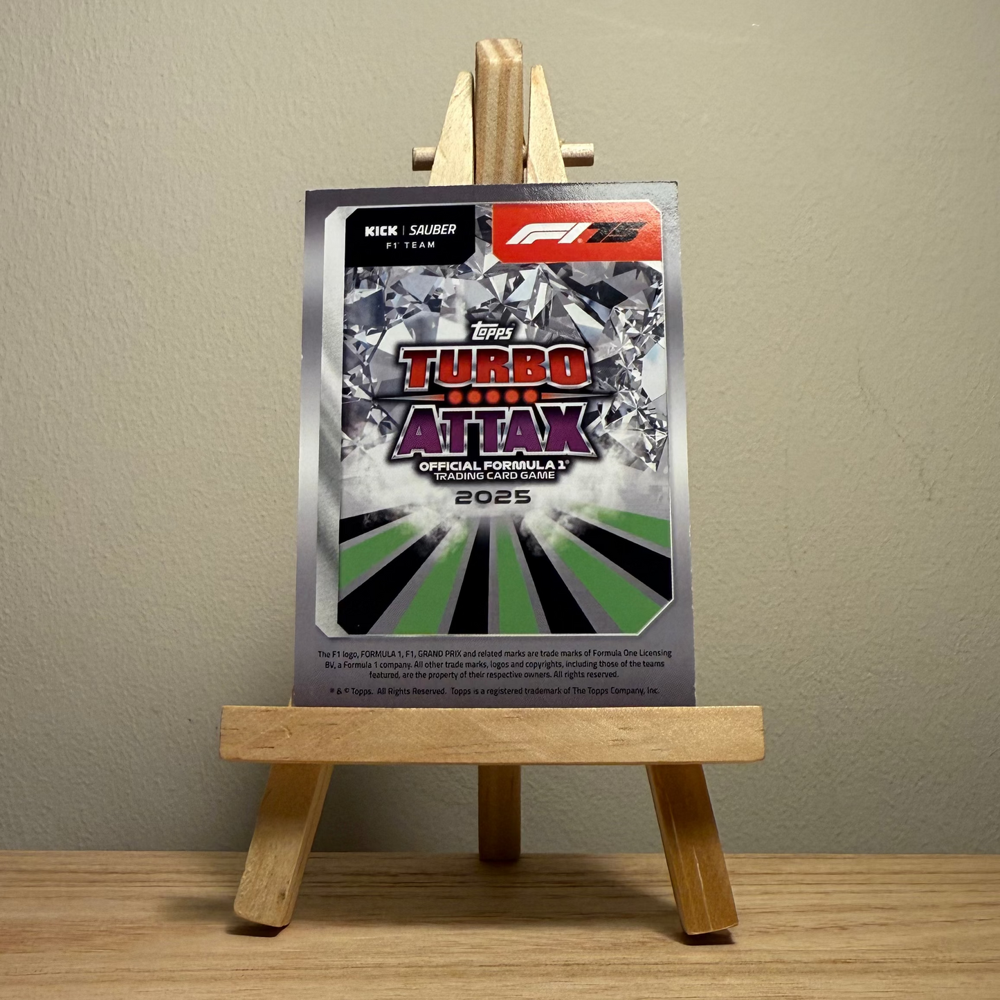 2025 Turbo Attax Formula 1 Trading Card - #126 Nico Hulkenberg Pole Position