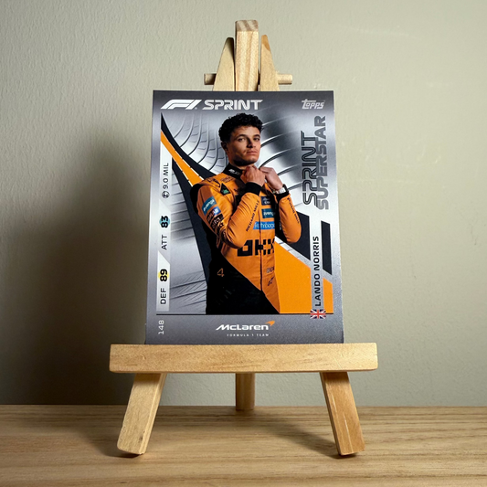 2025 Turbo Attax Formula 1 Trading Card - #148 Lando Norris Sprint Superstar