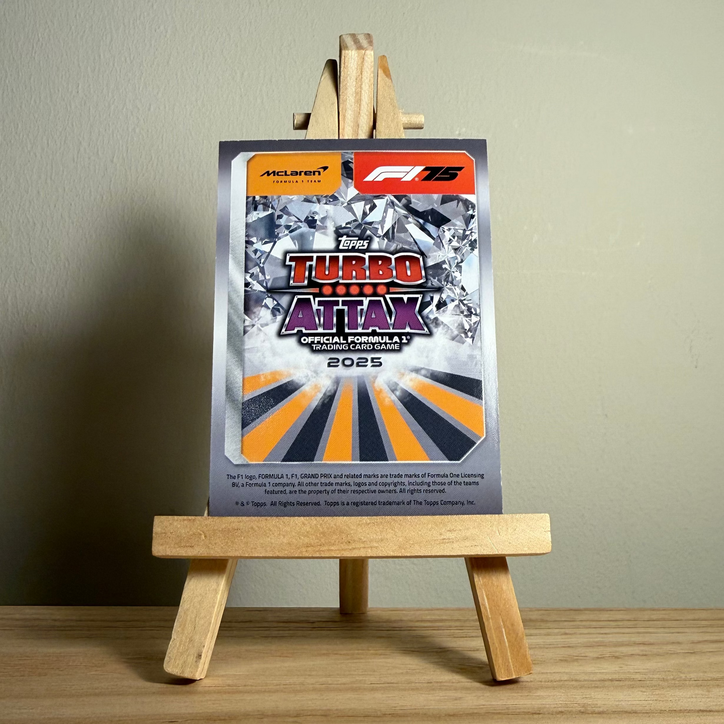 2025 Turbo Attax Formula 1 Trading Card - #148 Lando Norris Sprint Superstar