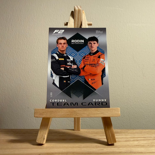 2025 Turbo Attax Formula 1 Trading Card - #193 Rodin Motorsport Amaury Cordeel & Alexander Dunne