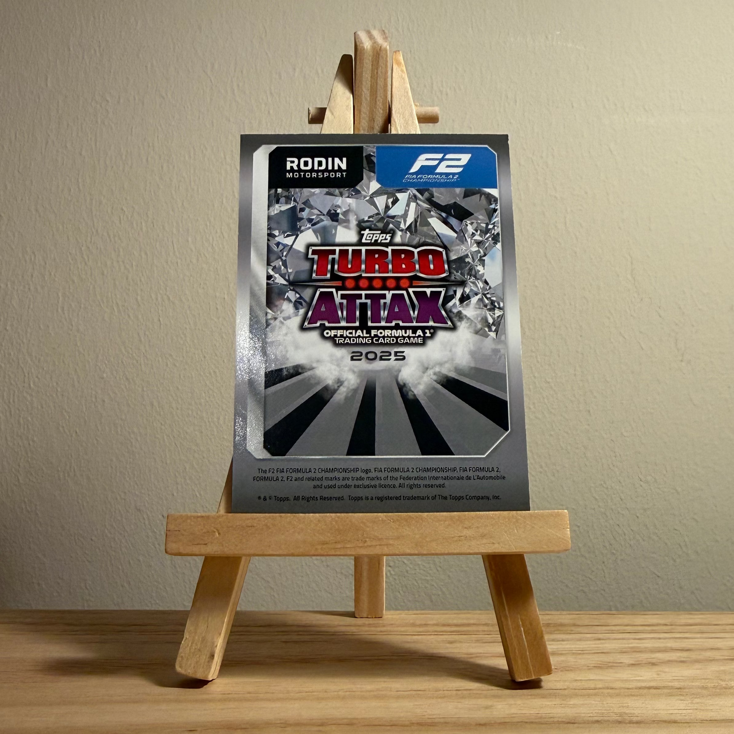 2025 Turbo Attax Formula 1 Trading Card - #193 Rodin Motorsport Amaury Cordeel & Alexander Dunne