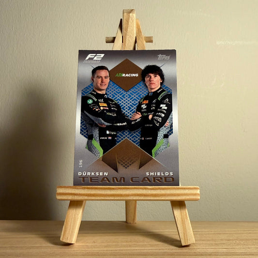 2025 Turbo Attax Formula 1 Trading Card - #196 AIX Racing Joshua Iván Dürksen Dyck & Cian Shields