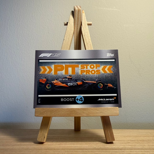 2025 Turbo Attax Formula 1 Trading Card - #271 McLaren Formula One Team Pit Stop Professionals